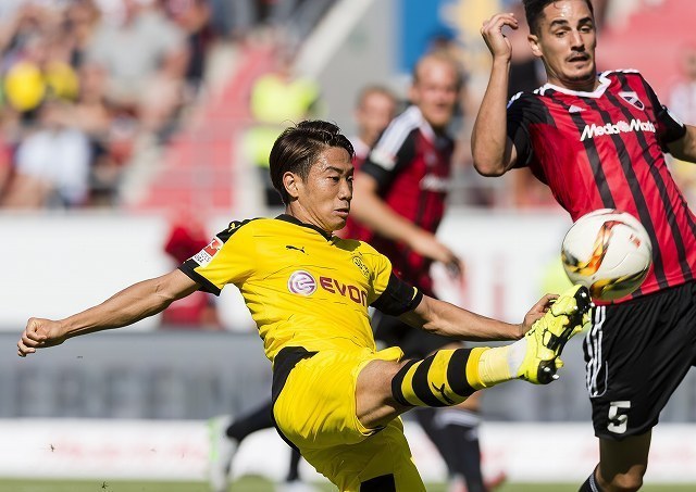 本人にとっても チームにとっても意味の大きい香川の今季リーグ初得点 インゴルシュタット 0 4 ドルトムント サッカーダイジェストweb