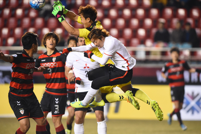 Acl Photoハイライト 浦項 １ ０ 浦和 サッカーダイジェストweb