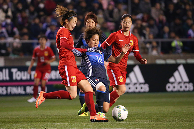 女子リオ五輪予選 Photoハイライト 日本 １ ２ 中国 サッカーダイジェストweb