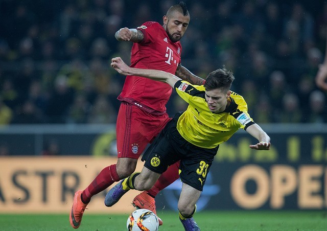 ドルトムント 0 0 バイエルン 採点 寸評 Momは抜群の運動量を誇ったビダル チームとしてはいずれも及第点以上の評価 サッカーダイジェストweb