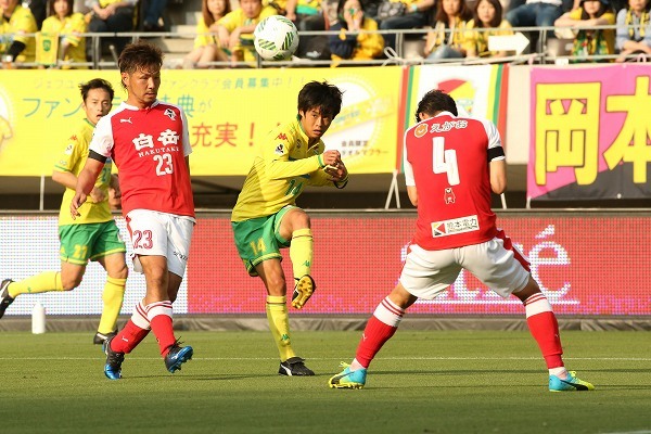 J２採点 寸評 千葉 熊本 トップ下の町田が光り輝く ２ゴールで６試合ぶりの白星をもたらす 熊本は奮闘するも 地元に吉報を届けられず サッカー ダイジェストweb