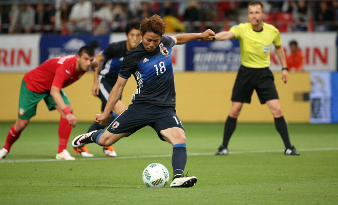 キリンカップphotoハイライト 香川 吉田が2ゴールを挙げるなど 日本がブルガリア相手に7得点の快勝 サッカーダイジェストweb キリンカップphotoハイライト 香川 吉田が2ゴールを挙げるなど 日本がブルガリア相手に7得点の快勝 サッカーダイジェストweb