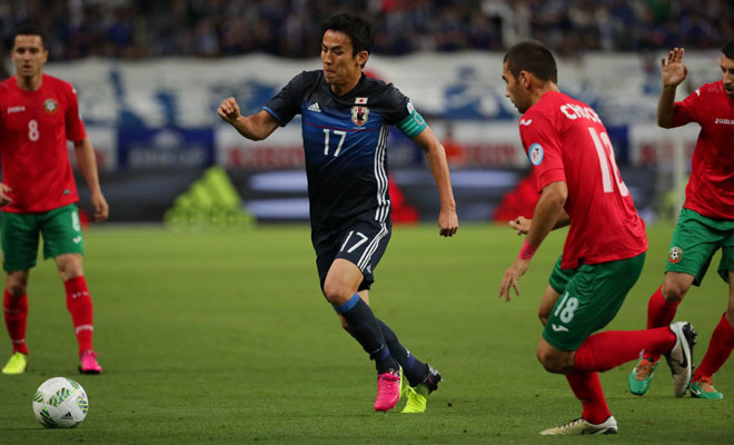 キリンカップphotoハイライト 香川 吉田が2ゴールを挙げるなど 日本がブルガリア相手に7得点の快勝 サッカーダイジェストweb キリンカップphotoハイライト 香川 吉田が2ゴールを挙げるなど 日本がブルガリア相手に7得点の快勝 サッカーダイジェストweb