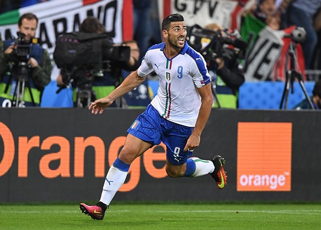 Euro16 アッズーリ 会心の勝利 優勝候補のベルギーを堅守速攻で打ち破る サッカーダイジェストweb Euro16 アッズーリ 会心の勝利 優勝候補のベルギーを堅守速攻で打ち破る サッカーダイジェストweb