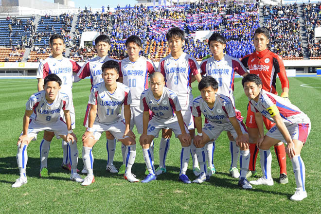 第９５回高校サッカー選手権 １回戦 山梨学院 １ ０ 岡山学芸館 サッカーダイジェストweb