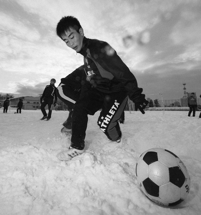 雪中サッカー の真実 旭川実業高校の独自指導 志の高い 北海道スタイル とは サッカーダイジェストweb