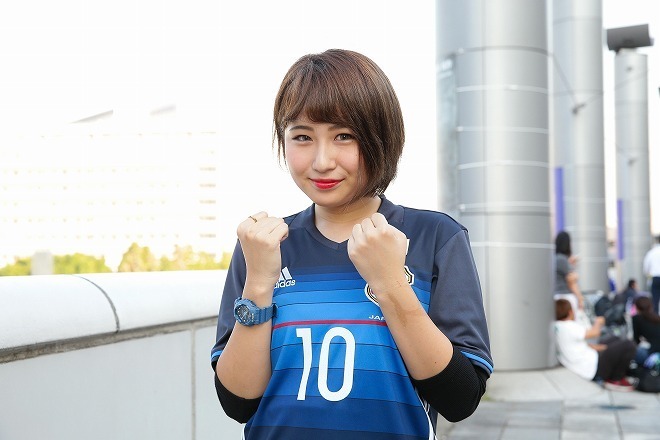 Photo 日本代表戦の美女サポーターたち サッカーダイジェストweb