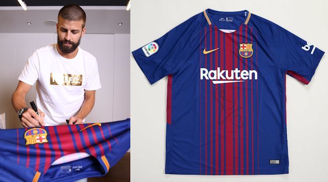 ピケのサイン入り バルセロナ ユニホームが1名に当たる サッカーダイジェストweb ピケのサイン入り バルセロナ ユニホームが1名に当たる サッカーダイジェストweb