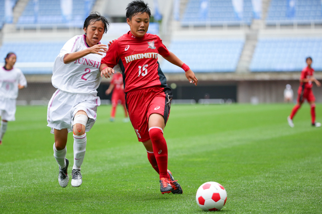 インターハイ女子決勝photo 日ノ本学園が藤枝順心を下し ２年ぶり５度目の優勝 サッカーダイジェストweb