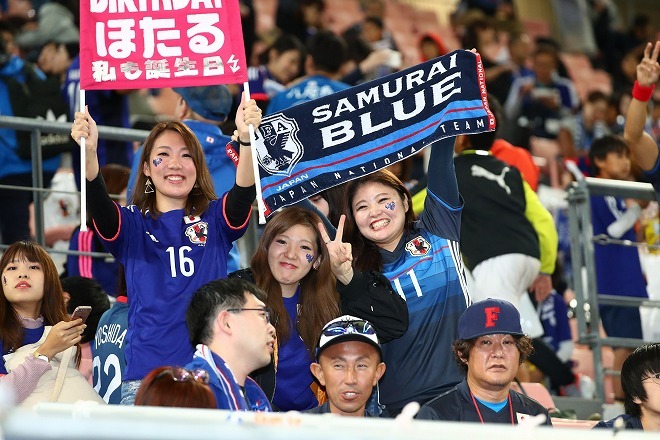 Photo 日本 Nzの美女サポーターたち サッカーダイジェストweb