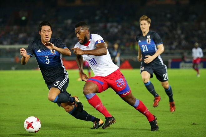 あの怪物は何者 日本戦で鮮烈2ゴールのハイチ代表fwを英地元紙が絶賛 サッカーダイジェストweb あの怪物は何者 日本戦で鮮烈2ゴールのハイチ代表fwを英地元紙が絶賛 サッカーダイジェストweb