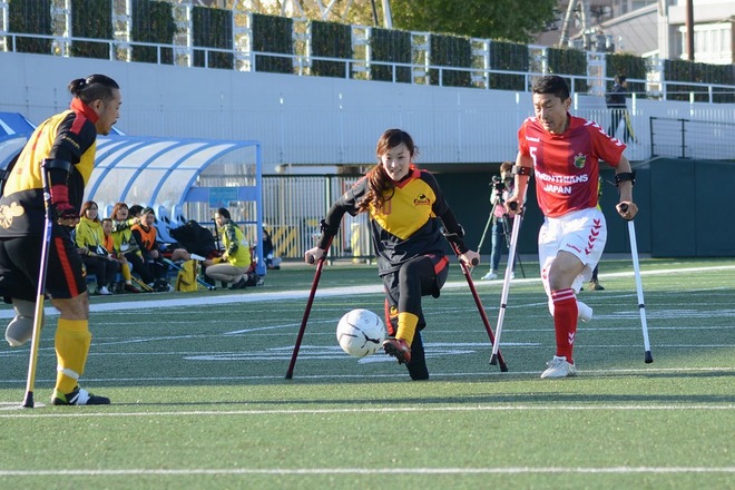 選手に夢と自信をもたらす競技 第7回日本アンプティサッカー選手権大会が開催 サッカーダイジェストweb 選手に夢と自信をもたらす競技 第7回日本アンプティサッカー選手権大会が開催 サッカーダイジェストweb