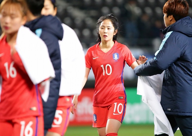 ３戦全敗の韓国女子代表 失意のビーナス イ ミナは アジアカップで雪辱したい サッカーダイジェストweb