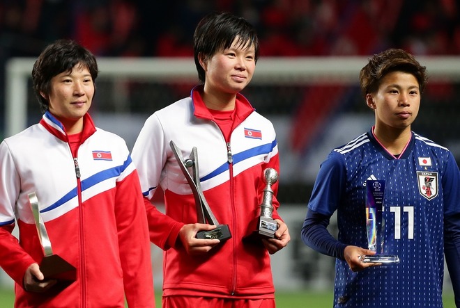 北朝鮮女子代表の絶対エースが 韓国メディアに向けて発した一言はやはり サッカーダイジェストweb 北朝鮮女子代表の絶対エースが 韓国メディアに向けて発した一言はやはり サッカーダイジェストweb