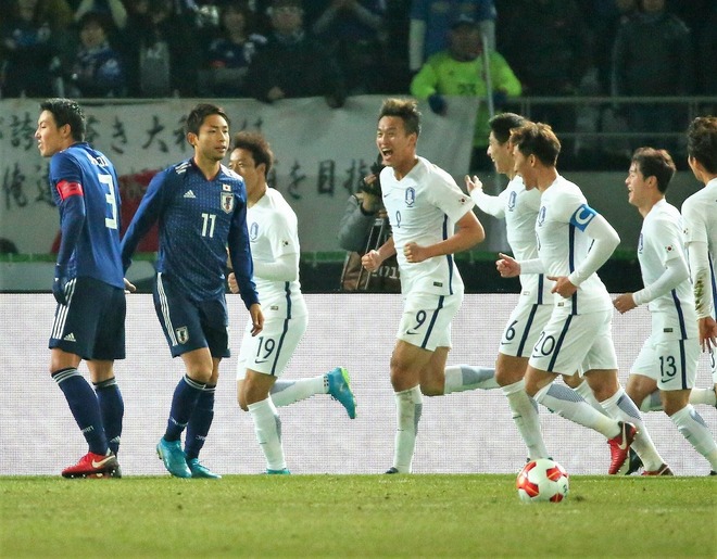 日本はまるで怖さがない 攻守両面で圧倒 韓国メディアがハリルジャパンをバッサリ サッカーダイジェストweb