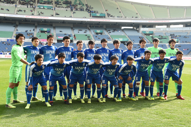 Next Generation Match U 18 Jリーグ選抜 1 2 日本高校サッカー選抜 前半に2点を奪取した高校選抜が勝利 サッカーダイジェストweb