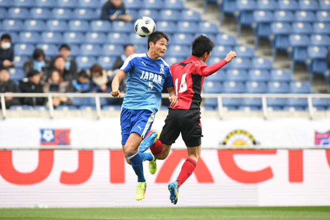 Next Generation Match U 18 Jリーグ選抜 1 2 日本高校サッカー選抜 前半に2点を奪取した高校選抜が勝利 サッカーダイジェストweb Next Generation Match U 18 Jリーグ選抜 1 2 日本高校サッカー選抜 前半に2点を奪取した高校選抜が勝利 サッカーダイジェストweb
