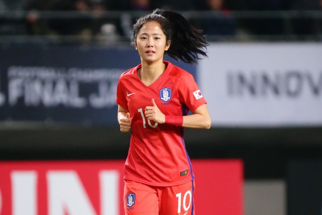 韓国のビーナス Inac神戸のイ ミナがプレマッチで芸術弾を演出 サッカーダイジェストweb 韓国のビーナス Inac神戸のイ ミナがプレマッチで芸術弾を演出 サッカーダイジェストweb