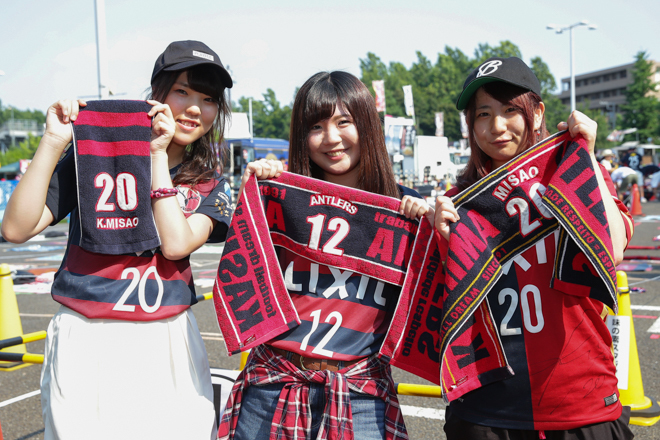 Photo 鹿島アントラーズを応援する美女サポーターたち サッカーダイジェストweb Photo 鹿島アントラーズを応援する美女サポーターたち サッカーダイジェストweb