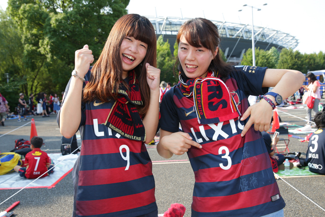 Photo 鹿島アントラーズを応援する美女サポーターたち サッカーダイジェストweb Photo 鹿島アントラーズを応援する美女サポーターたち サッカーダイジェストweb