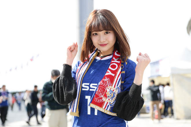 Photo 横浜f マリノスを応援する美女サポーターたち サッカーダイジェストweb Photo 横浜f マリノスを応援する美女サポーターたち サッカーダイジェストweb