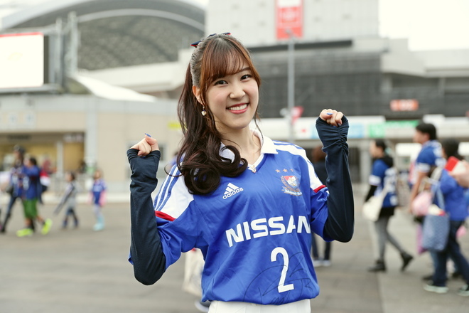 Photo 横浜f マリノスを応援する美女サポーターたち サッカーダイジェストweb Photo 横浜f マリノスを応援する美女サポーターたち サッカーダイジェストweb