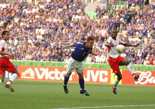 日本代表w杯の軌跡 悠々と悲願成就 02年日韓大会 チュニジア戦 サッカーダイジェストweb