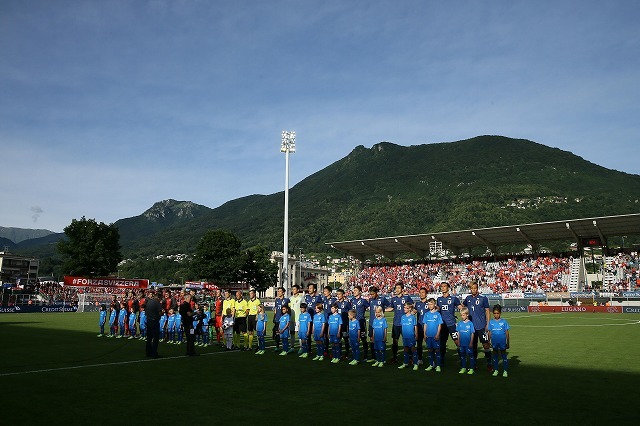日本代表photo スイス２ ０日本 西野ジャパンがまたしても２失点の完敗 ガーナ戦に続いて２連敗を喫する サッカーダイジェストweb