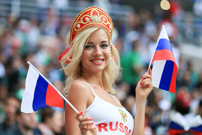 【photo】現地直送！ ロシアw杯を彩る「美しすぎる」世界のサポーターたち サッカーダイジェストweb 9561
