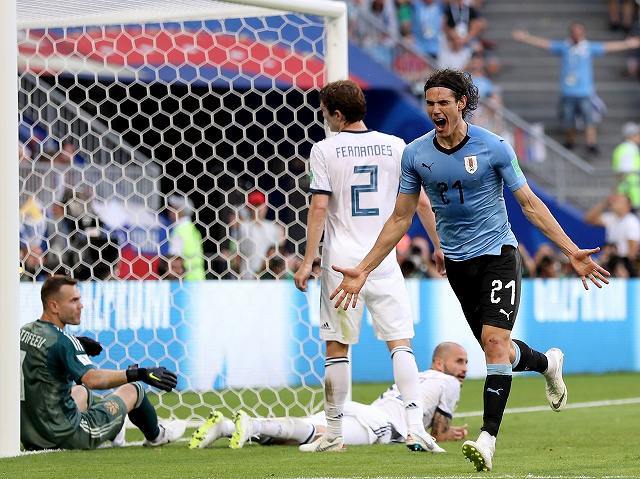 ウルグアイ 3 0 ロシア W杯選手採点 開催国を無力化した3連勝ウルグアイは各選手が奮闘 サッカーダイジェストweb ウルグアイ 3 0 ロシア W杯選手採点 開催国を無力化した3連勝ウルグアイは各選手が奮闘 サッカーダイジェストweb
