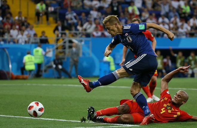 イヌイのゴールが凄い 日本じゃなくて良かった ベルギー戦の死闘をあの大物コンビが激賞 ロシアw杯 サッカーダイジェストweb