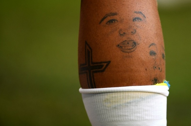 Photo ネイマールらw杯スターの 劣悪すぎる タトゥーを厳選ショットで紹介 サッカーダイジェストweb