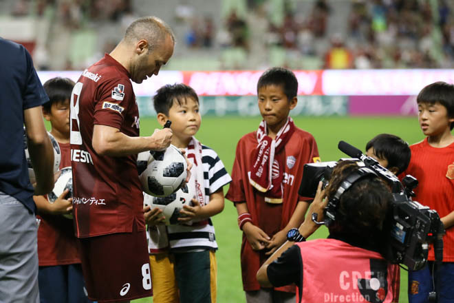 特集photo 神戸のイニエスタ ついにjリーグのピッチへ サッカーダイジェストweb