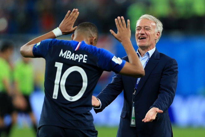 怪物エムバペをデシャン監督が手放しで称賛 当時のアンリより成熟している サッカーダイジェストweb