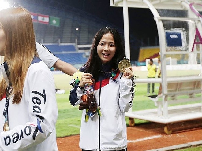 韓国女子代表のビーナス イ ミナが表彰式の貴重なショットを大公開 金より価値ある銅メダル サッカーダイジェストweb