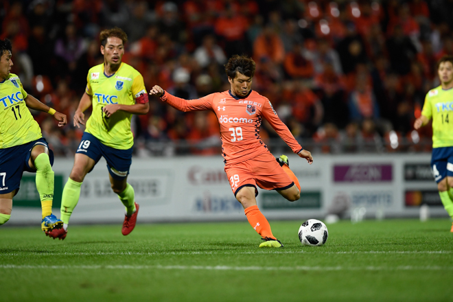 大宮１ ０栃木 Fkで今季22点目 大前の決勝弾で大宮が連勝で暫定4位浮上 サッカーダイジェストweb