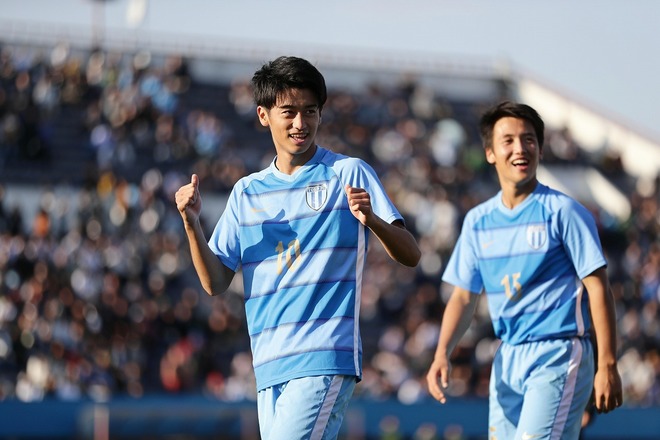 選手権 冬の主役だ プロ大注目の桐光学園fw西川 鮮烈ゴールで初の選手権切符 サッカーダイジェストweb 選手権 冬の主役だ プロ大注目の桐光学園fw西川 鮮烈ゴールで初の選手権切符 サッカーダイジェストweb