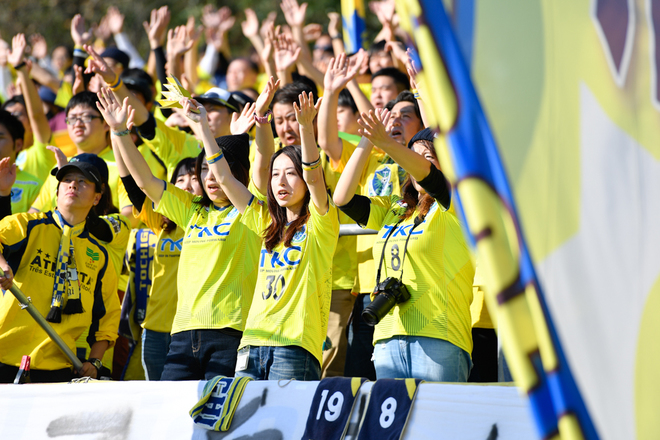 栃木sc Photo ホーム最終戦に駆け付けた栃木サポーター サッカーダイジェストweb