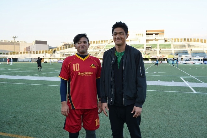 アンプティサッカー日本選手権を Jリーグ王者川崎の守護神チョン ソンリョンも観戦 J屈指のgkが感じたこととは サッカーダイジェストweb アンプティサッカー日本選手権を Jリーグ王者川崎の守護神チョン ソンリョンも観戦 J屈指のgkが感じたこととは サッカーダイジェストweb
