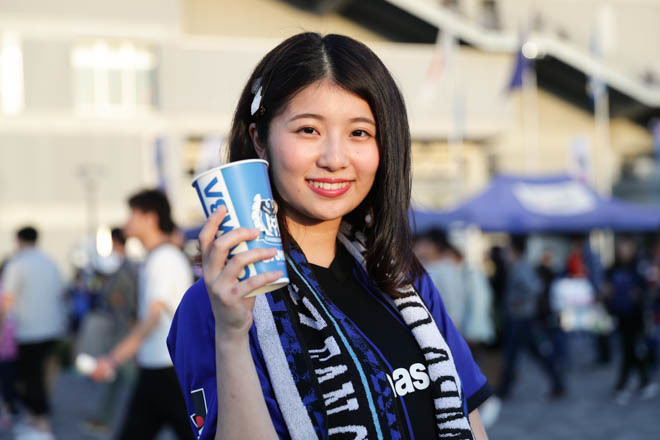 Photo ガンバ大阪を応援する美女サポーターたち サッカーダイジェストweb