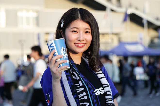 Photo ガンバ大阪を応援する美女サポーターたち サッカーダイジェストweb Photo ガンバ大阪を応援する美女サポーターたち サッカーダイジェストweb