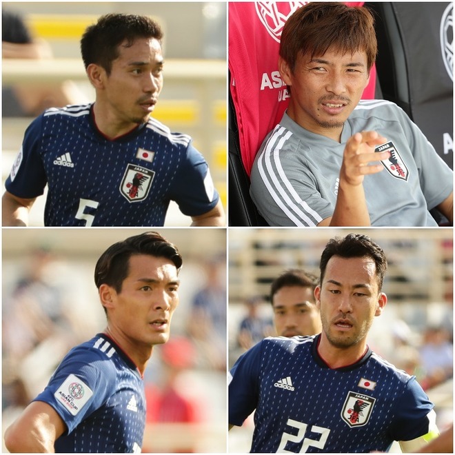 すごすぎなメンバー 長友 乾 槙野 吉田の 満面笑み４ショット にファン反響 アジア杯 サッカーダイジェストweb