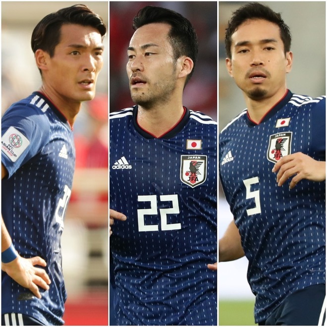 リアルおっさんずラブ笑 主将 吉田の両肩で長友 槙野がスヤスヤ眠る一枚が アジア杯 サッカーダイジェストweb