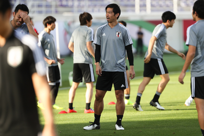 日本代表photo ウズベキスタン戦に向けて前日練習 これぞアルアイン スタジアムから見えるのは サッカーダイジェストweb