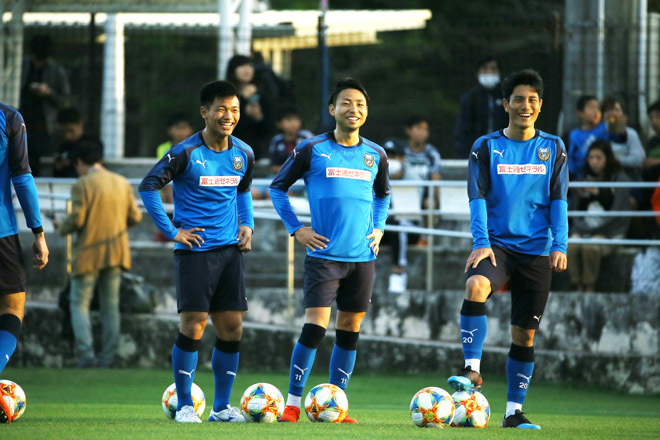 沖縄キャンプphoto 川崎フロンターレ 川崎が沖縄で２次キャンプを始動 サッカーダイジェストweb