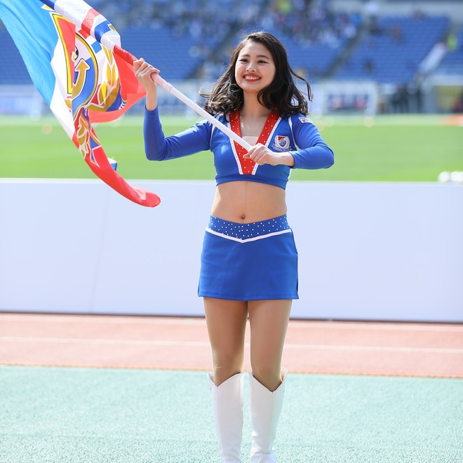 Photo 横浜f マリノスを彩る美女チアリーダー トリコロールマーメイズ サッカーダイジェストweb