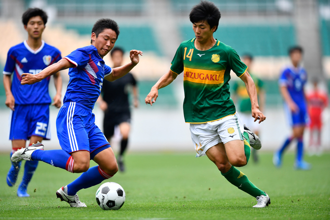 インターハイ予選 静岡県 清水桜ケ丘3 2静岡学園 壮絶な打ち合いを制したのは清水桜ケ丘 延長に縺れた試合に終止符を打ったのは3年mf古長谷 サッカーダイジェストweb