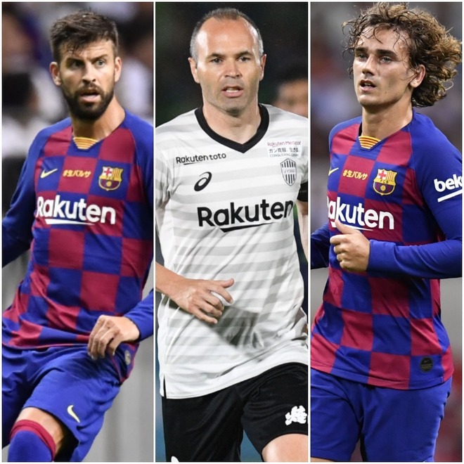 涙が出そう 愛が溢れている イニエスタとバルサ来日全メンバーの 抱擁ムービー にファン感動 サッカーダイジェストweb