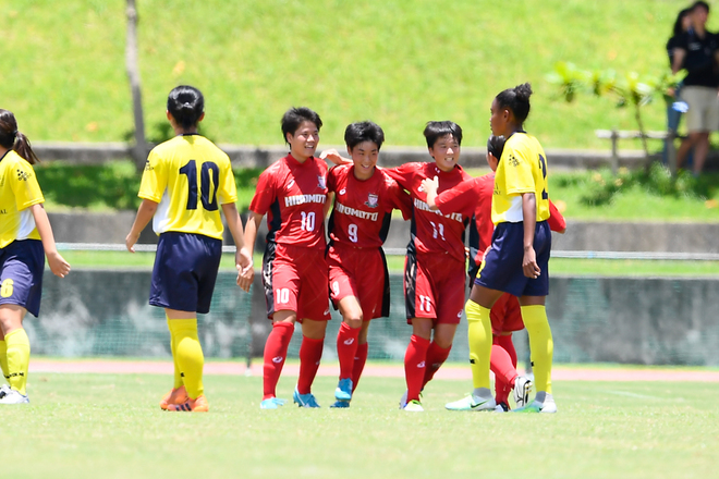 女子 インターハイ19 暁星国際０ ２日ノ本 昨年準優勝チームが本領発揮 ６度目の頂点へ向けエンジン全開 サッカーダイジェストweb