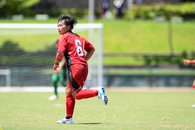 日ノ本学園mf ６番 上田佳奈 Fw １０番 古賀花野 Photo チームを支えるダイナモ Fwへのコンバートで覚醒した点取り屋の厳選photo サッカーダイジェストweb